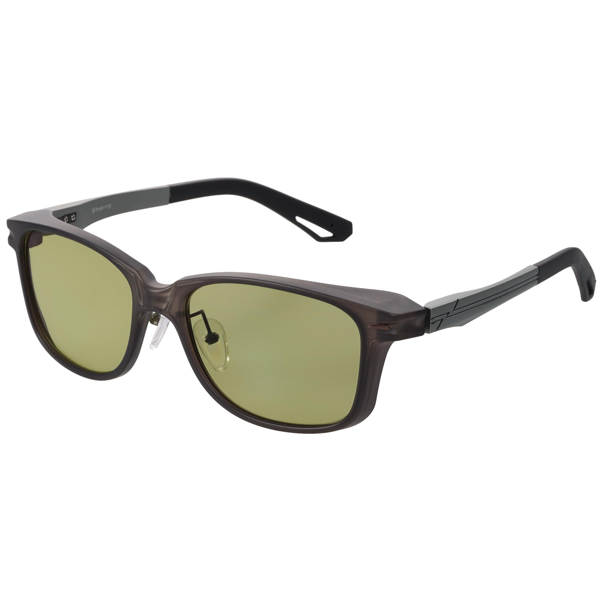 Zeque Polarized Sunglasses Sherry EASE GREEN [Zeque] F-2285 Charcoal/Gray
