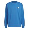 T Shirts Unisex Blue Crew Neck Moderate KF5195-