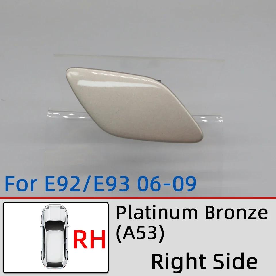 Headlight Washer Nozzle Cover For BMW E92 E93 LCI 320 325 330 335 M Srpot Coupe Convertible 2006-2013 Painted Washer Cap