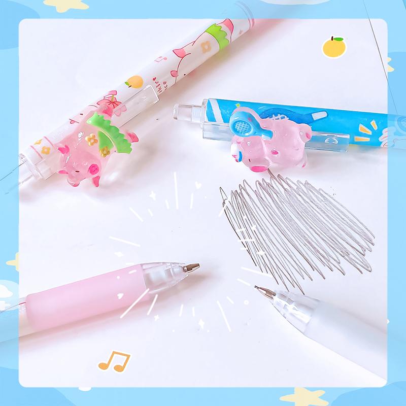 Kawaii Stationery Aesthetic Stationery School Supplies School Useful Drawing Automatic Pencil Cute Capybara Mechanical Pencil