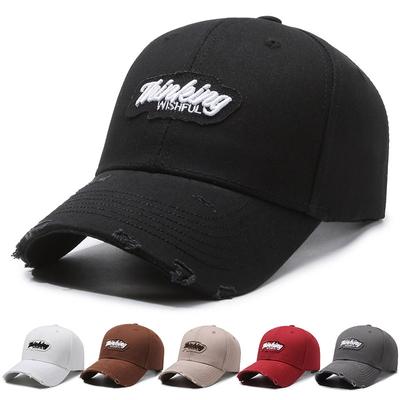 Loch Baseball Cap Damen bestickte Kappe Herren Sonnenschutz Hut Snapback Hut Sonnenblende Hüte Angeln Hut Peak Cap