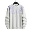 Herbst Pullover Herren Locker Langarm T-Shirt Herren Pullover