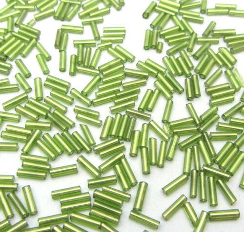 

Цветные трубчатые бусины, стеклярус, изготовление новых ювелирных изделий, чешское стекло 2*6mm трава зеленый