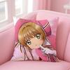 Cardcaptor Sakura Cushion Cover Comfortable Reversible Pillow Cover Ideal for Car Sofa Bedroom & Beyond