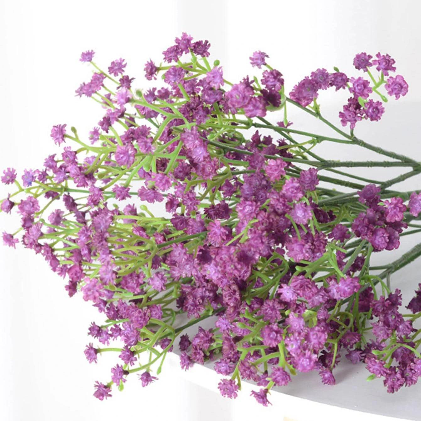 1 шт. - Искусственное Звездное Небо Свадебный Свадебный Декоративный Цветок Ручной Букет ПУ Мягкая Резина Ощущение Руки Трехрожковая Звездное Небо