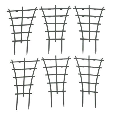 6 шт. Кімнатні рослини Трелліс Висока Мала Штабельована Пластикова Підтримка для Витких Кімнатних Рослин