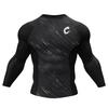 Bjj Rash Guards Mens Jiu Jitsu MMA T-shirt Rashguard No Gi Long Sleeve Men Boxing Running Training T-shirts Strech Sport Tees
