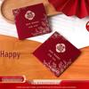 Chinese Glitter Wedding Red Envelope for New Marriage Gift
