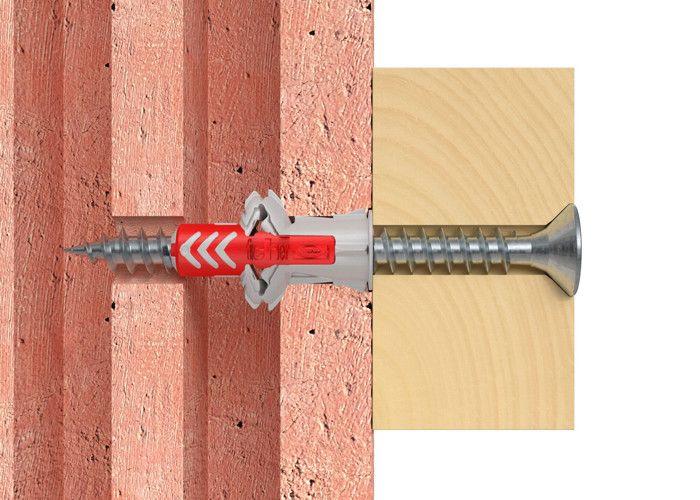 Chevilles Bi-matière DuoPower 6X30 Boîte De 100 - FISCHER - Zinc - Boîte De 100 - Bi-matière
