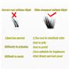 80 Cluster DIY Eyelash Segmented False Eyelash Bundle Eyelash String Fox Eye Natural Makeup Products