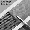 1 Roll Disposable Hair Drain Stickers Waterproof Fiberglass Floor Drain Sticker Mesh Filter Hair