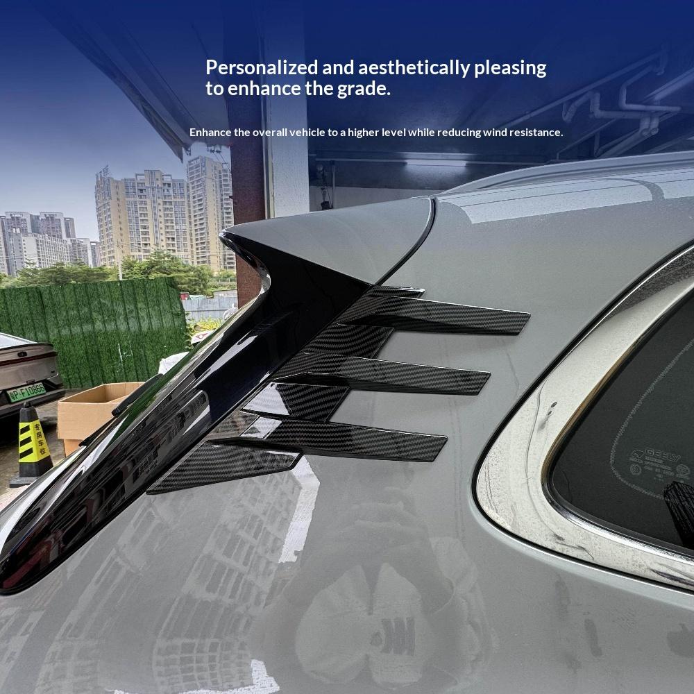 For Geely Galaxy E5/EX5 Car Rear Window Spoiler Wind Knife Modification Louver Tail Wing Pressure Wing Air Guide Sport