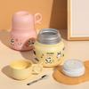 Stainless Steel Stainless Steel Panda Stew Cup Large Capacity Insulated Pot  Student