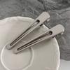 20Pcs Girl Y2K Hair Pins Silver Metal Duckbill Clip Women Hair Clips Side Bangs Female Ladies Barrettes Hair Accessories