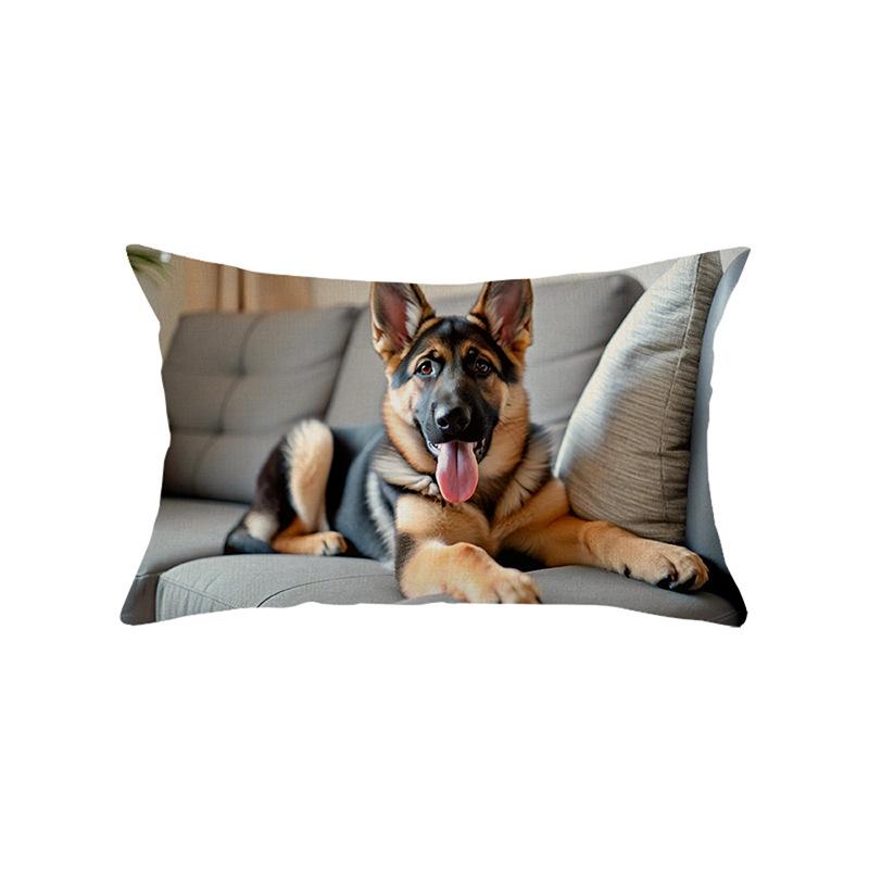 

Наволочка на поясничную подушку Атмосфера Гостиная Диван Чехол для подушки Полиэстер С принтом Чехол для подушки JYZ017-9