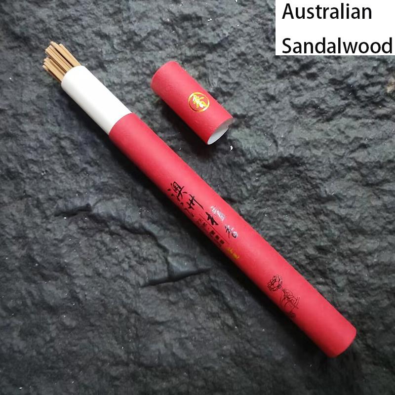 40 Sticks/pot Natural Sandalwood Incense Sticks Sleep Chinese Home Scents Aromatherapy Room Fragrance Buddhist Supplies Incenses