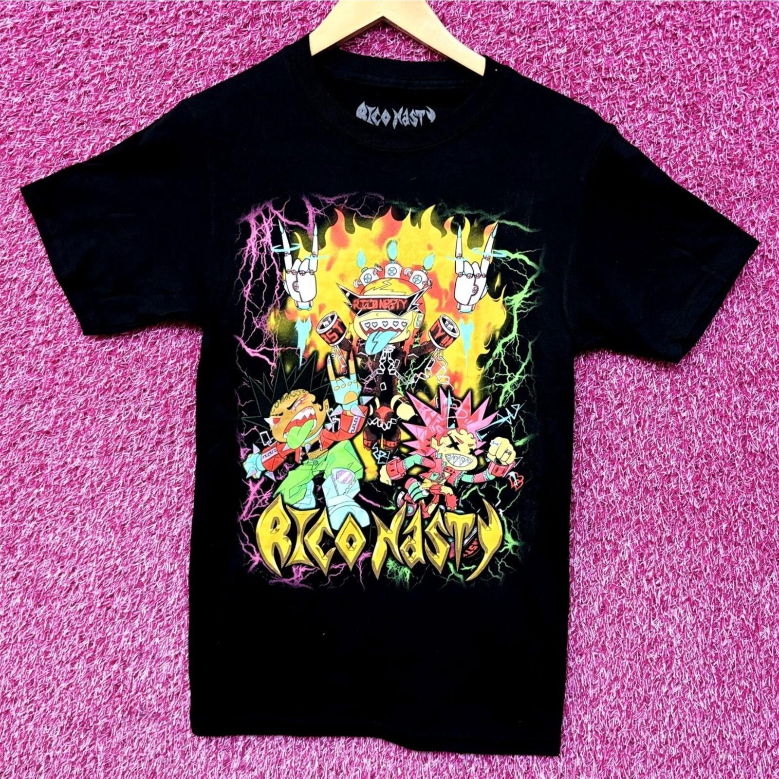 Rico Nasty Lightning Anime Soundcloud Rap Tee XS L
