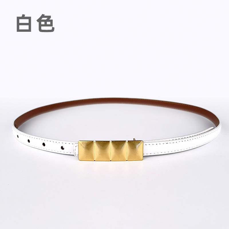 Genuine Leather Women'S Belt Retro Two-Layer Cowhide Belt With Jeans Casual Pants Belt Women'S Model