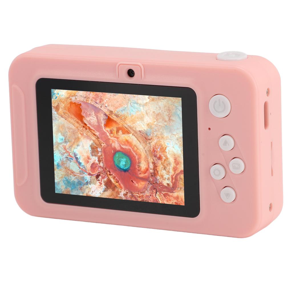 Digital Camera 1080P 40MP HD Dual Recording 8X Auto Focus Portable Zoom Digital Camera Pink