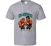 T-shirt Unisex Caricatura Leggenda del Wrestling Retro Tag Team degli Islanders
