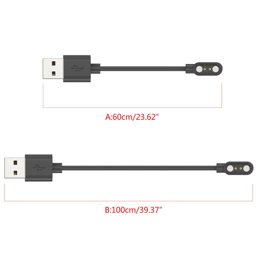 Smartwatch Charging Cable Wire for Zeblaze Ares 3 Pro Magnetic Connector Charger Dock Station Efficient Charging Cord
