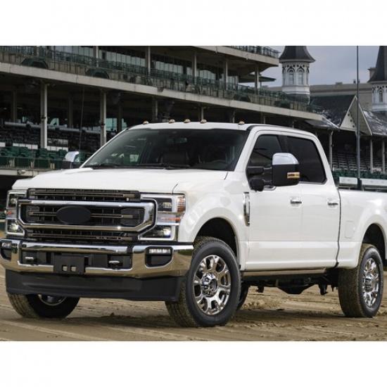 2X Superduty Wing Mirror Cover Cap Shell White For Ford F250-F550 2017-2024 2023