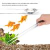 Fish   Aquarium Water Plants Planting Clip Stainless Steel Tweezers Cultivate Tool