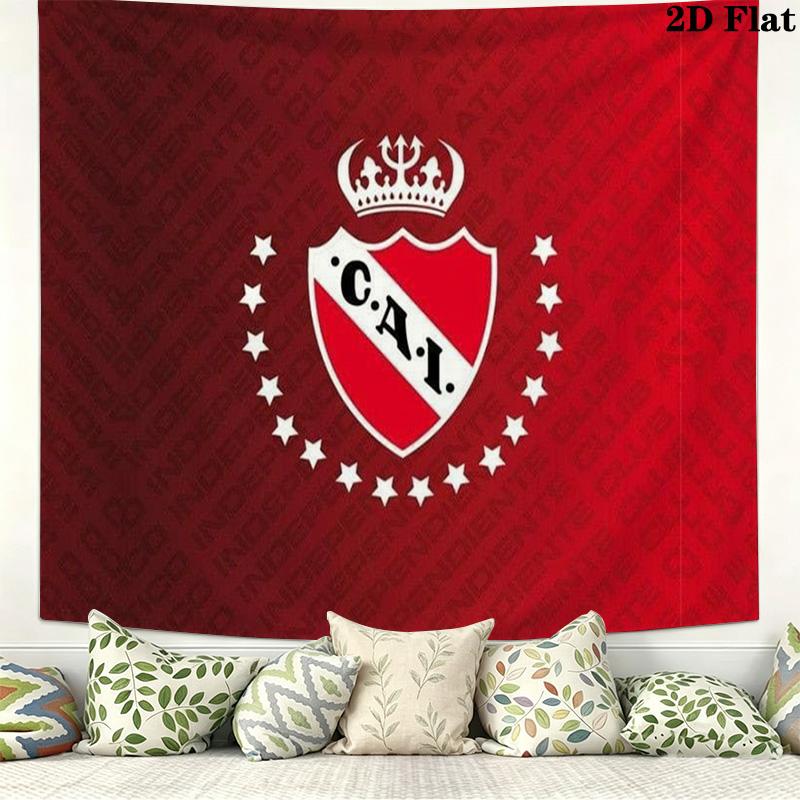 CA Independiente Wall Tapestry Aesthetic Wall Hanging Printed Fabric Blanket Decorative Tapestries for Bedroom Living Room Home Decor