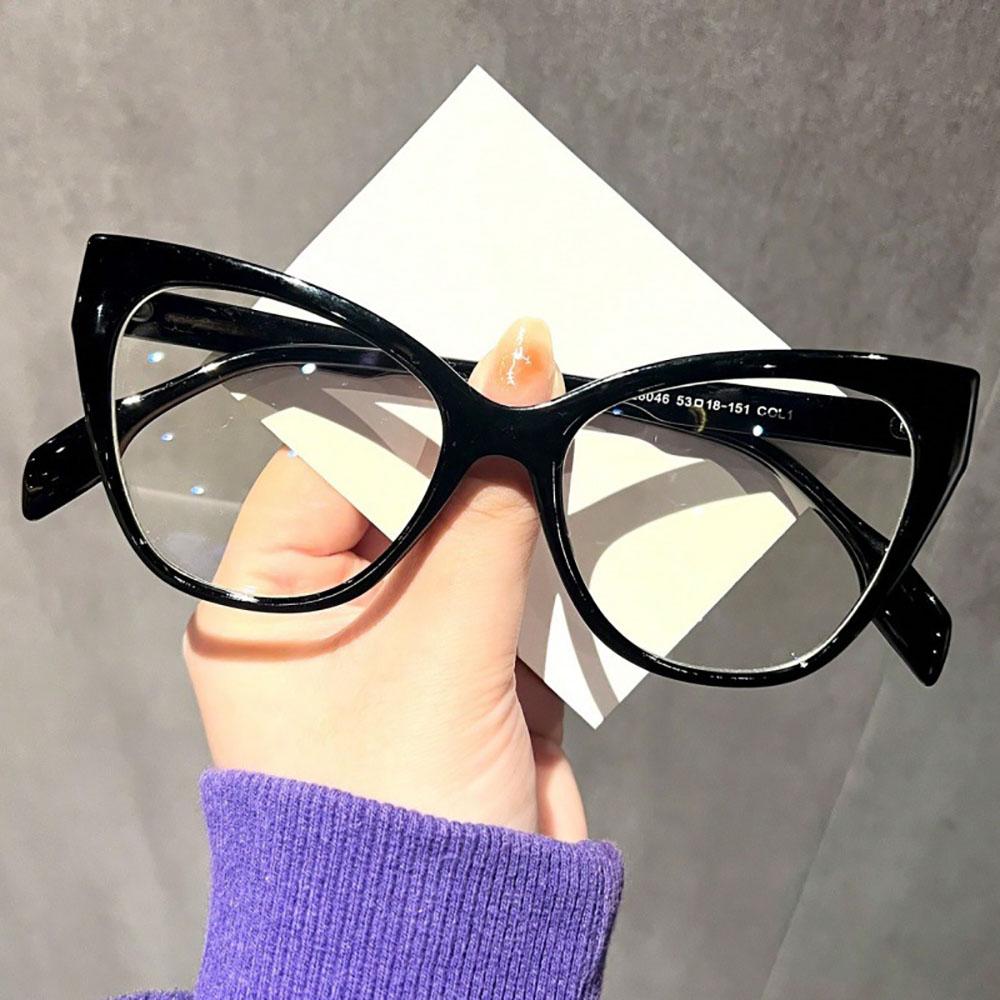 

Fashion Cat Eye Anti Blue Light Glasses Women Men Brand Designer Large Frame Blue Light Blocking Glasses Computer Optical Eyewea