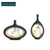 European Ceramic Time Flies Ornament: Elegant Art Decor for Home or Office