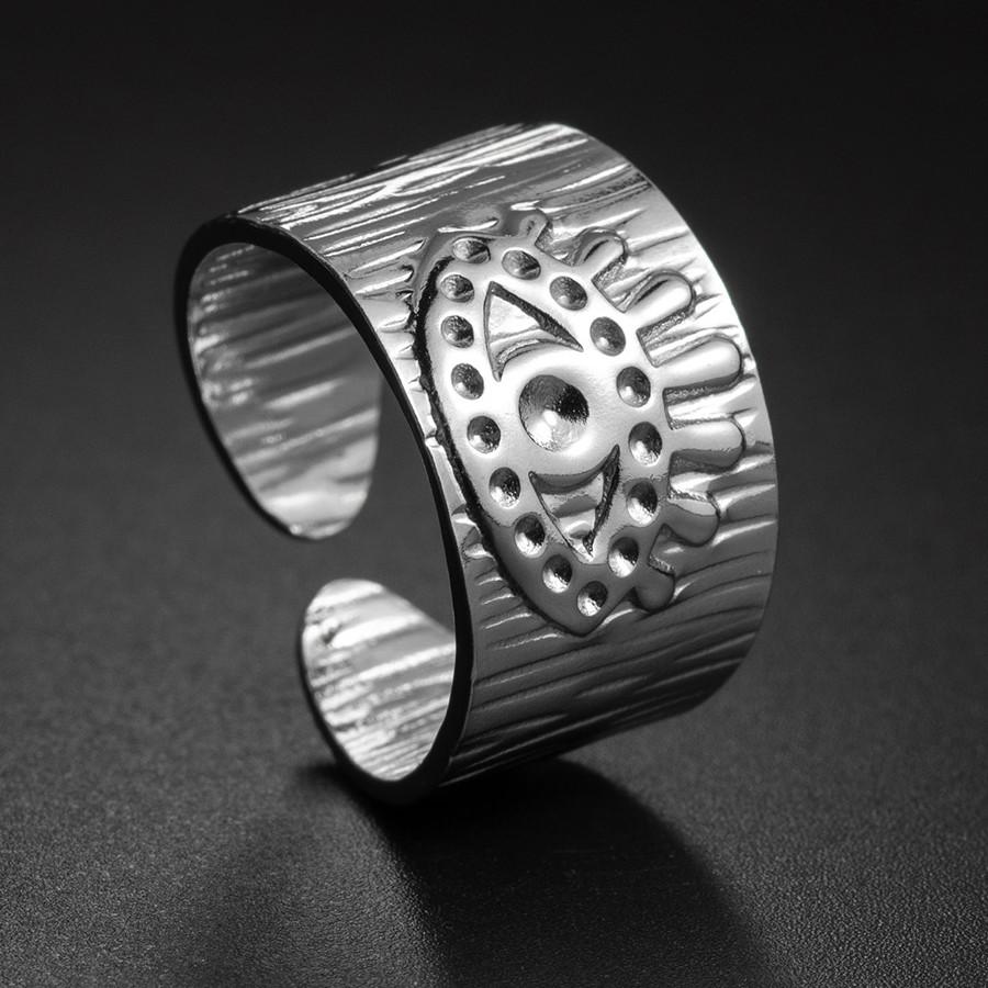 Fashion Men's Ring Russian Flying Eagle Rings for Male Punk Gold Color Hip Hop Rock Gift for Boyfriend Adjustable Big Ring