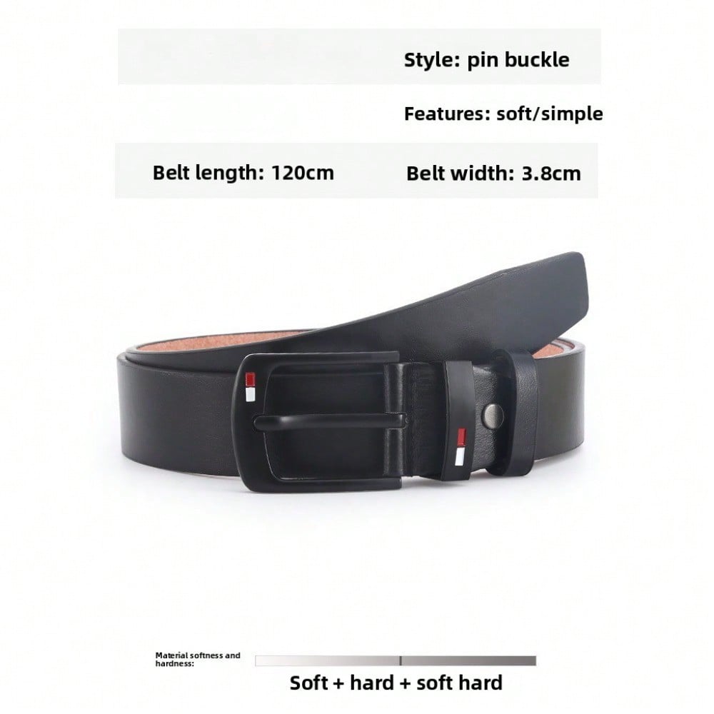 European and American Men's Pin Buckle Fashion Versatile Young Men's Belt
