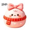 Christmas Stocking Stuffers Daifuku Stress Relief Toy, Slow Rebound Steamed Bun Squeeze Crunchy Ball Sensory Holiday Party Favors for Kids Adults Toy
