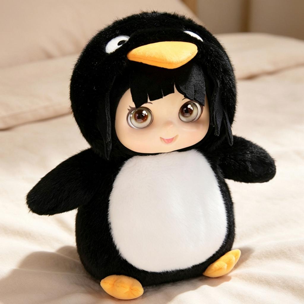 Kawaii Gugu Gaga Vinyl Plush Toy Movie Soft Stuffed Penguin Animal Gugugaga Plushie For Fans Kids Birthday Xmas Gift Desk Decor