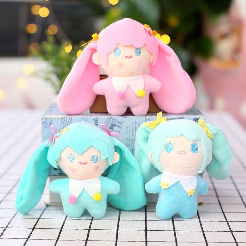 Cute Cute Hatsune Miku Mart Doll Pendant Plush Toy Cartoon Doll Bag Hanging Keychain