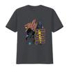 Billy Idol Bolt From The Blue Neon Punk Rock Concert Tour Merch Mens T Shirt Vintage Washed Breathable Top For Everyday Wear
