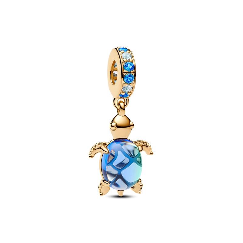 Ensemble de Pendentifs Charms Perles DIY pour Bracelet Argenté Série Fleur Cœur Caméléon Cube Cadeau Bijoux