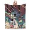 Cozy Cult Of The Lamb game Blanket Merch Home Decorative Blanket Throw Super Soft Velvet for Office