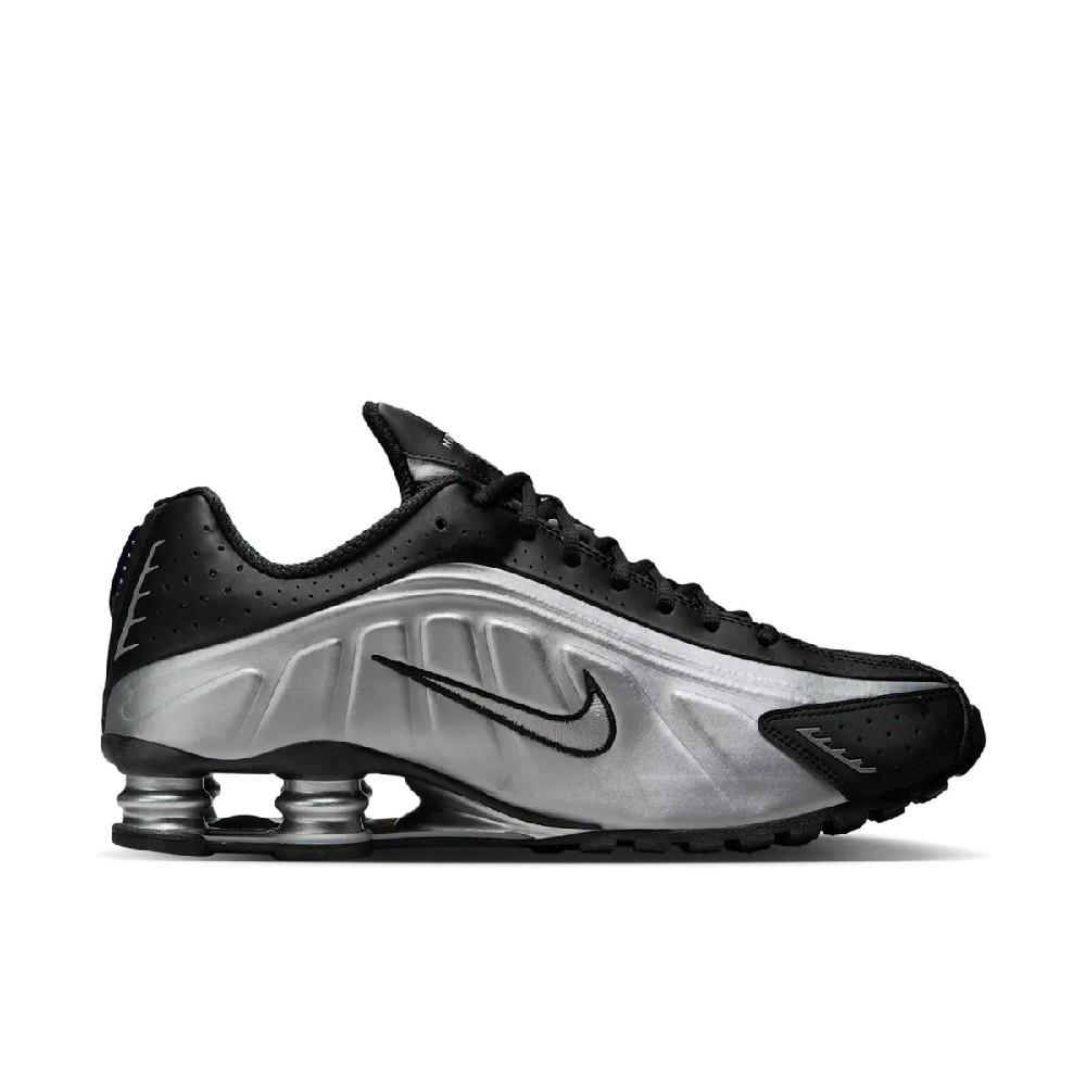 Nike Shox R4 Metallic Silver Black HQ1988-007