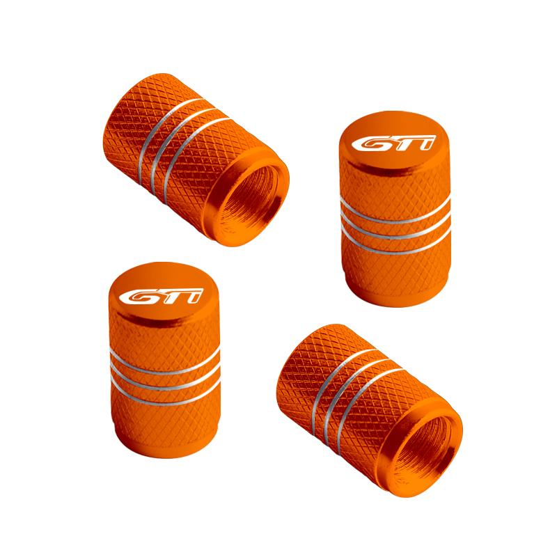 

2026 Hot For VOLKSWAGEN VW For Peugeot GTI Emblem 106 107 206 207 208 301 307 408 508 3008 Badge Car Wheel Tire Valve Caps Tyre