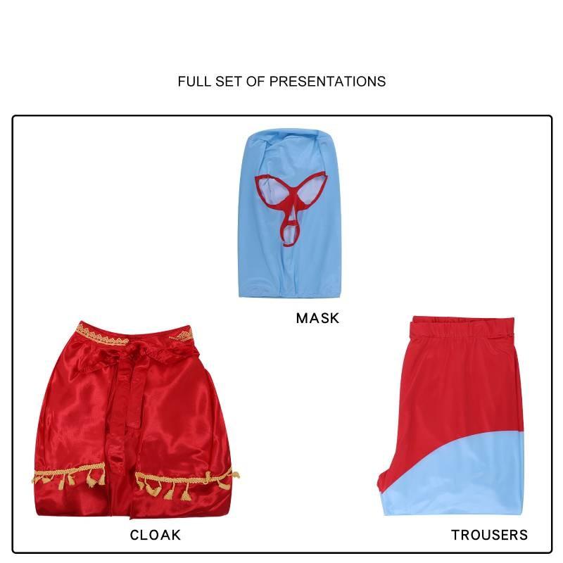 Cosplay Nacho Libre Costumes Halloween Roleplay Gifts Stage Performance Fashion