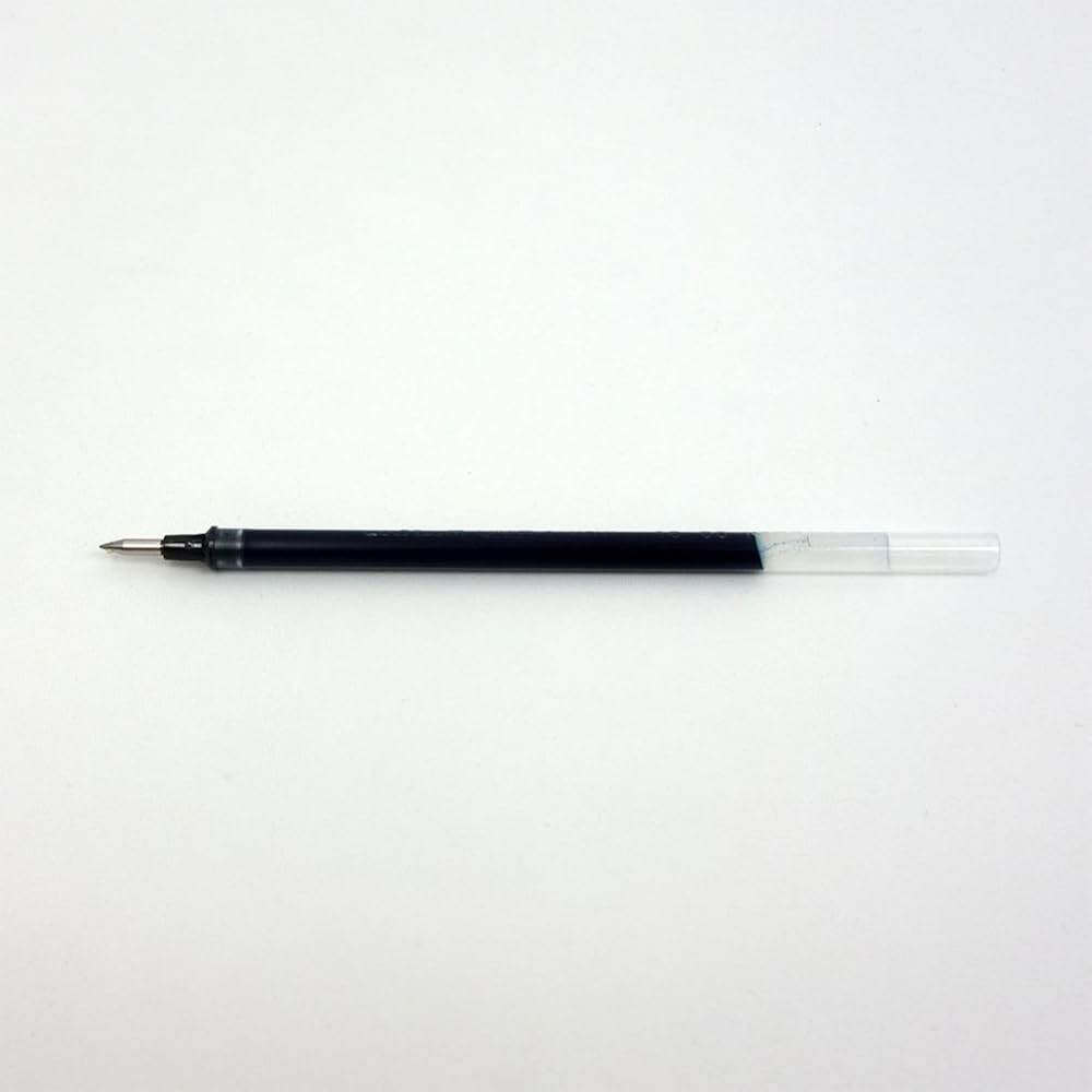 Mitsubishi Pencil Ballpoint Pen Refill Gel Ball Ink 0.38mm Blue Black UMR 1.64, Pack of 10