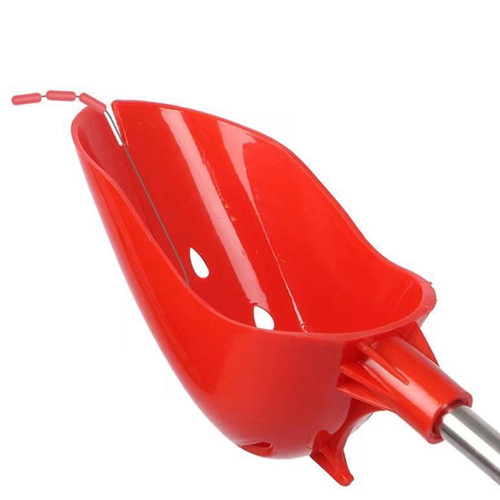 Casting Attractants Spoon Retractable Fishing Lure Scoop Lightweight Long Handle Non Slip Fishing Tackle Accessory