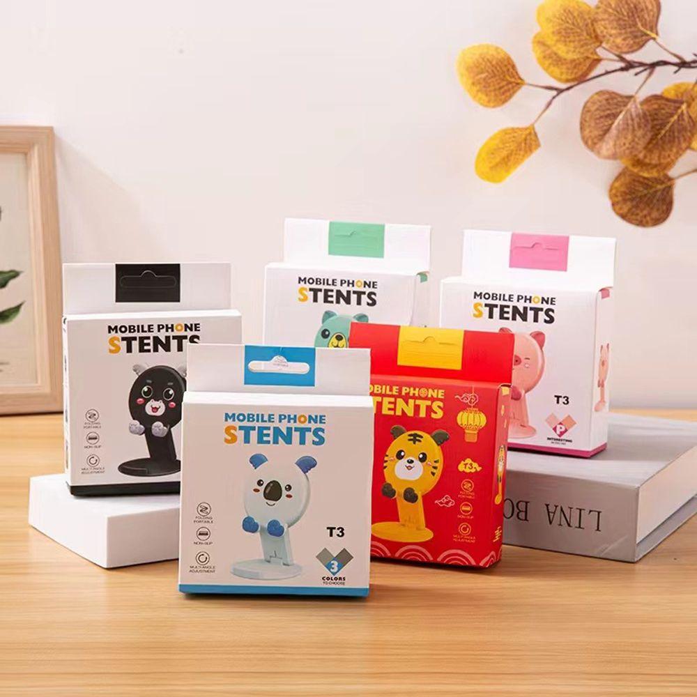 Tiger Cartoon Animal Mobile Phone Bracket Mobile Phone Holder Desktop Stand Tablet Holder