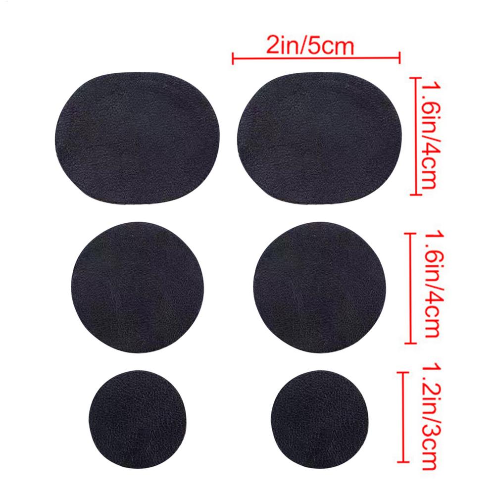 6pcs/set shoe repair Patch Stickers Heel Wear Anti-wear round patch Sneakers Repair Patches Shoe Mesh Repair Toe Holes Patches