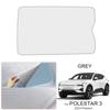 Car Anti-uv For POLESTAR 3 2024-Present Electrostatic Adsorption Sunroof Sunshade Suede Fabric Auto Heat Insulation Skylight