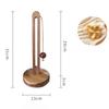No Punch Kitchen Paper Storage Rack Solid Wood Lazy Rag Storage Rack  Kitchen Accessories