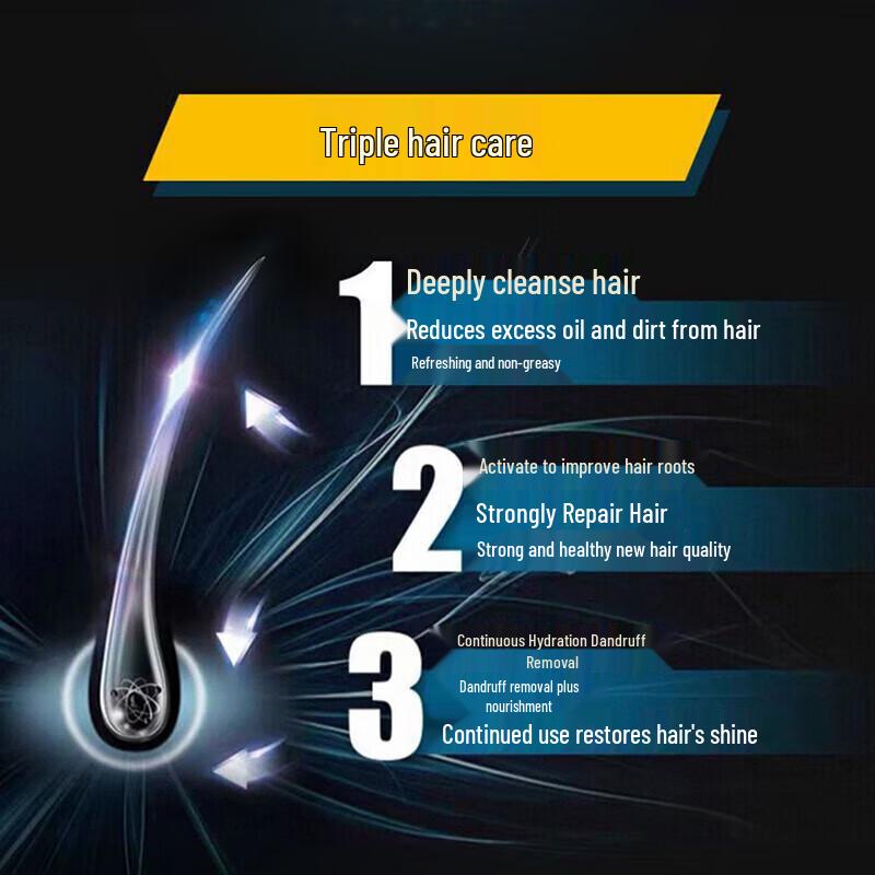 Schwarzkopf Men's Anti-Oil Anti-Dandruff Shampoo