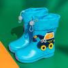Gummistiefel, Wasserdichte Schuhe für Jungen, Rutschfeste Regenstiefel, Wasserschuhe für Mädchen