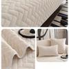 Milk fleece thickened sofa cushion autumn and winter one-piece anti-cat anti-cat scratch seat cushion cover